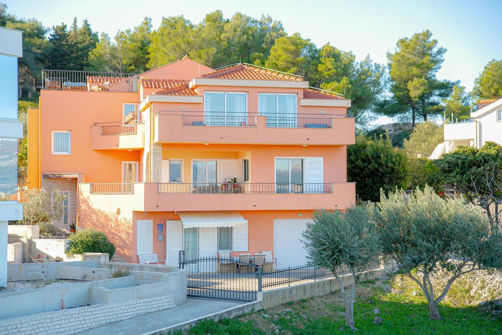 Apartament Regina Del Mare Slatine Zewnętrze zdjęcie